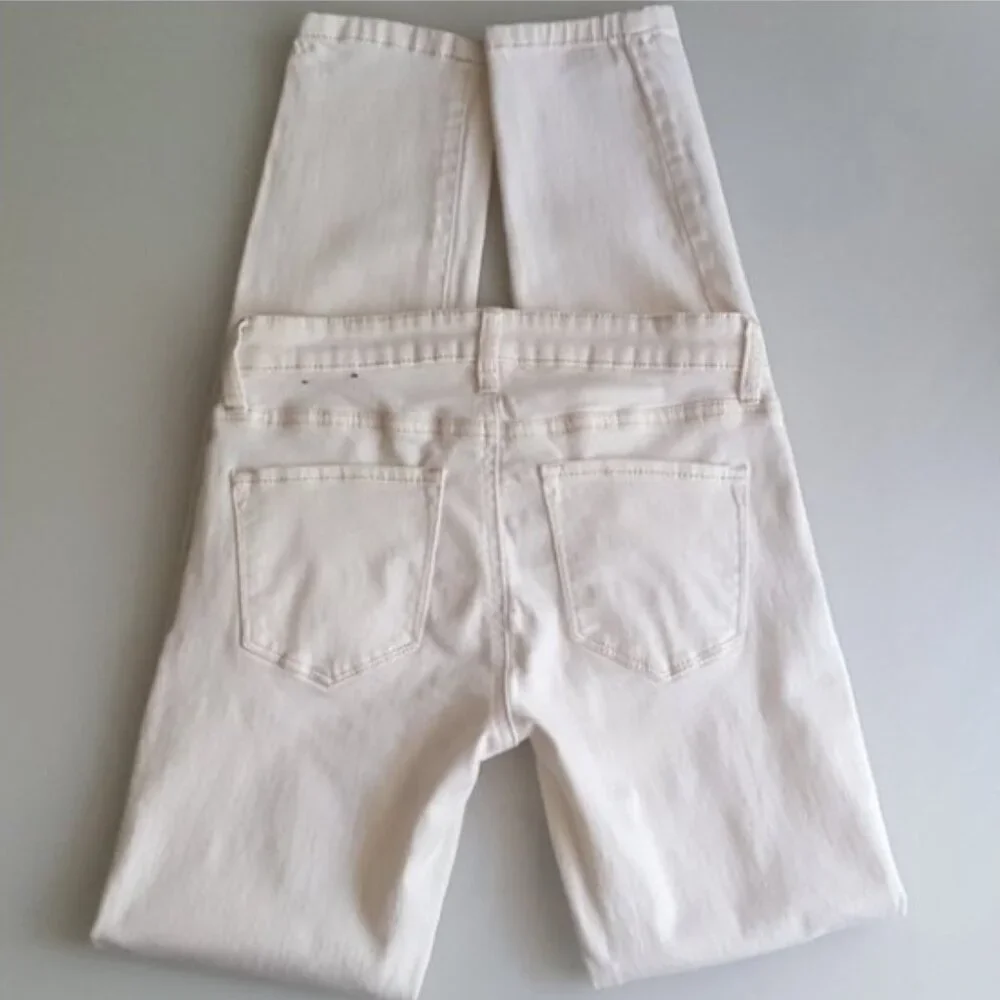🇨🇦 SMART SET Jeans - Off-White - Picture 7 of 16